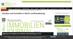 Desktop Screenshot of immobilien-journal.de