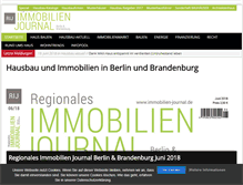 Tablet Screenshot of immobilien-journal.de